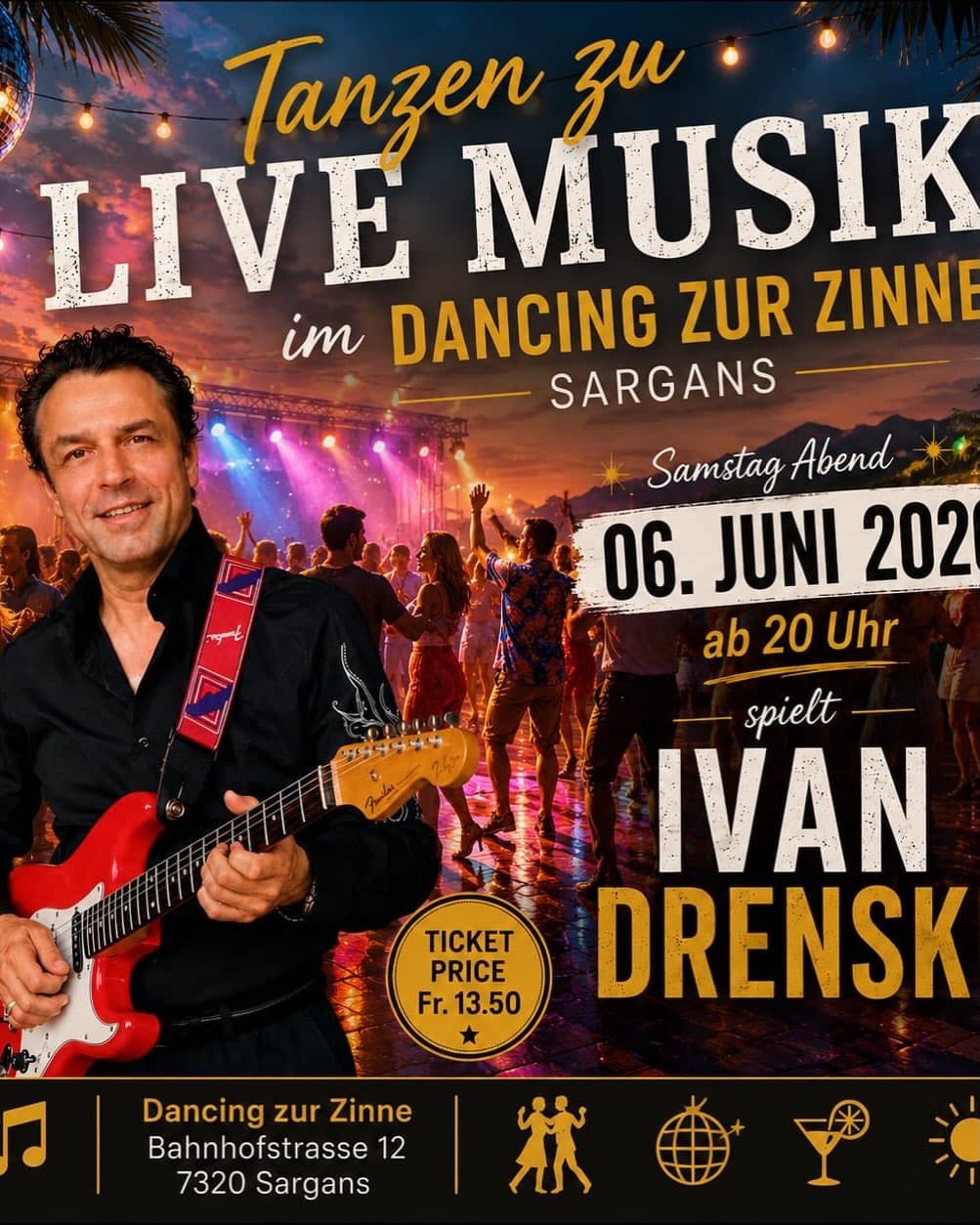 Live-Musik mit Ivan Drenski – Tanzen zu Live-Musik